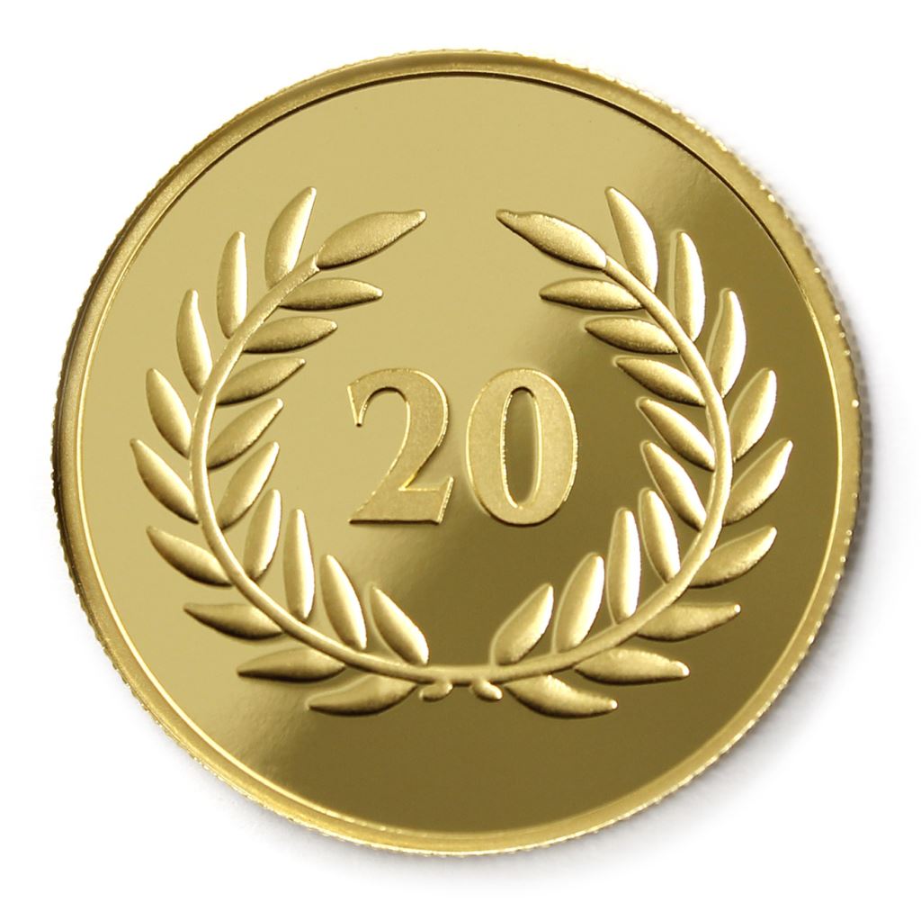 【金幣】年資20月桂-金箔32