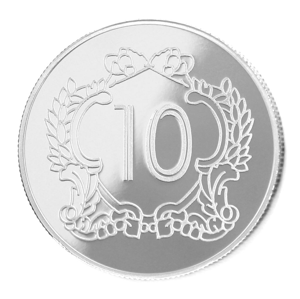 【銀幣】年資10榮耀-銀箔38