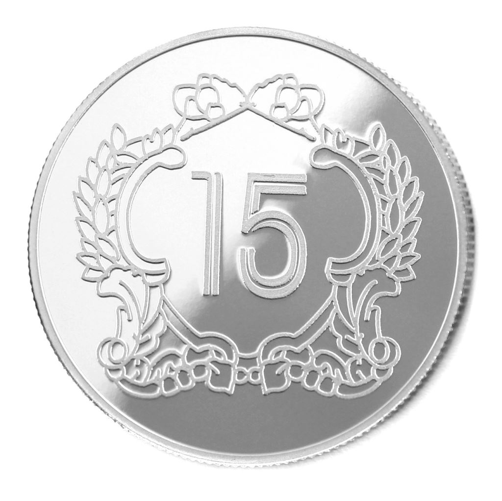 【銀幣】年資15榮耀-銀箔38