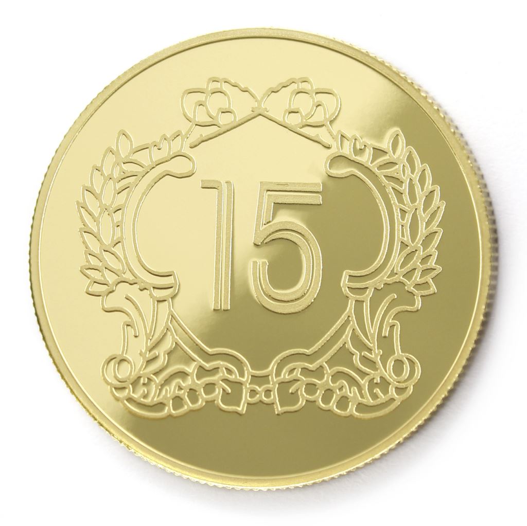 【銅幣】年資15榮耀-金箔38