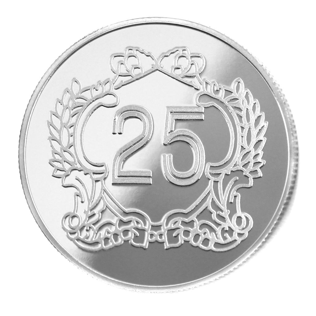 【銀幣】年資25榮耀-銀箔38