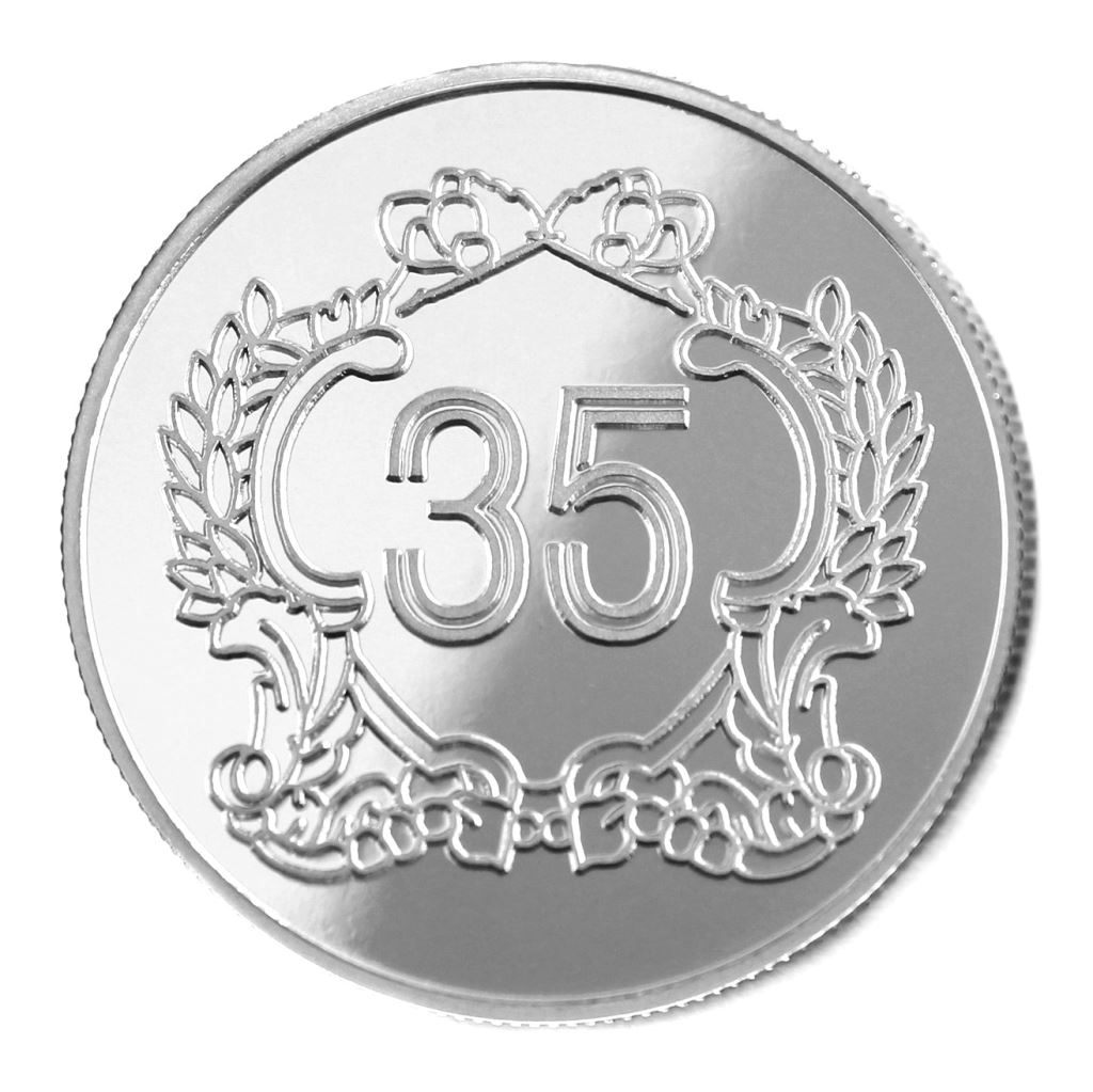 【銀幣】年資35榮耀-銀箔38