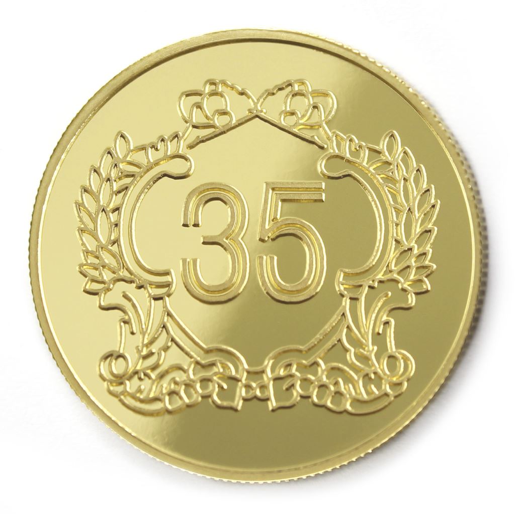 【銅幣】年資35榮耀-金箔38